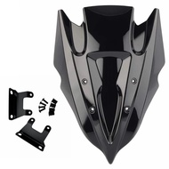 For KAWASAKI Z500 2024 2025 black Motorcycle Windshield WindScreen screen Fairing Z500