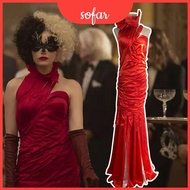 Cruella de Vil Cosplay Costume - High-Quality Materials