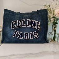 Celine 牛仔布tote bag