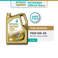 PETRONAS Syntium 7000 E 0W-40 Fully Synthetic Engine Oil API SP (5L)