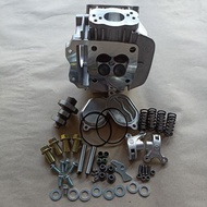 4 Valve Cylinder Head Set WAVE-125 With Accessories As Picture Size 22-25 Per