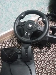 Racing Steering Wheel Pedal Set (PC ONLY)
