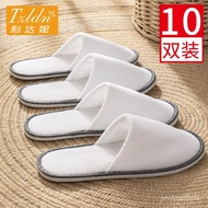 KY-6/10Double Hotel Disposable Slippers Autumn and Winter Hospitality Home Hotel Thickened Non-Slip Disposable Slippers