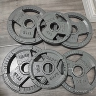 Universal Home Gym Dumbbell Plates1.25Painted Three-Hole Kilogram Barbell Plates Cast Iron Barbell P