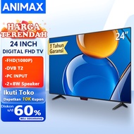 Animax TV Smart Android 32 Inch 43 Inch Smart TV 32/43/50/55/65 Inch TV LED Murah 32 Promo FHD Telev