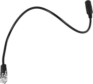 3.5mm Jack Smartphone Headset Adapter Cable Converter to RJ9 Plug Cell Phone Adapter RJ9 Jack & 3.5m