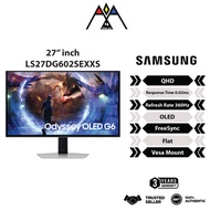 Samsung LS27DG602SEXXS Odyssey OLED G6 G60SD (27''| QHD| 360Hz | 0.03ms) Gaming Monitor