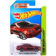 Hotwheels HotWheels BENTLEY CONTINENTAL Red Blue BENTLEY CONTINENTAL.14-192