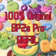 SP2S PRO/ SP2S II/ SP2S二代/ ORIGINAL 100% / READY STOCK/ FAST DELIVERY/ 2-8CM 520PCS STICKER, FRUIT S