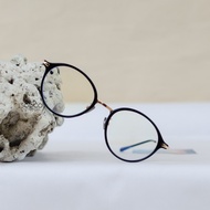 Round iron glasses with plastic circle -Widuro 04-