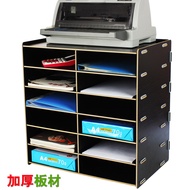 Shelf Double Book File Data a4 Multi-Layer Printer Bracket Bracket 20 Grid Office Supplies 12 Grid R
