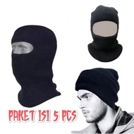 5 Pcs KUPLUK RAJUT LUBANG 1/5 Pcs KUPLUK NINJA RAJUT LUBANG 3/KUPLUK SEBO NINJA/KUPLUK TOPENG/KUPLUK