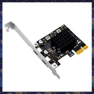 (F  Z)PCIe to Type-C PCI Express PCI-E 1X to USB3.2 Gen2 TYPE-C Expansion Card Adapter Add on Card f