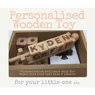 SurpriseME Wooden Alphabet Kit Learn 100 English words in 20 days for 3 to 8 year old Designed for S