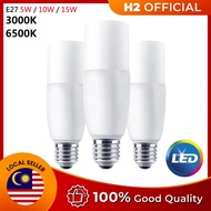H2 E27 LED Stick Light Bulb 5W 10W 15W 20W LED Bulb Daylight 6500K / Warm White 3000K
