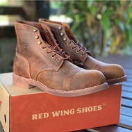 ( FREE GIFT 🎁 ) RED WING HERITAGE IRON RANGER 8111 BOOTS 100% GENUINE LEATHER KASUT KULIT LELAKI MEN