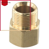 [CRAZYSPE]M22 15mm Male Thread to M22 14mm Female Metric Adapter Pressure Washer Brass