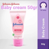 Johnson ( BABY CREAM 50gr ) muka wajah bayi johnson's
