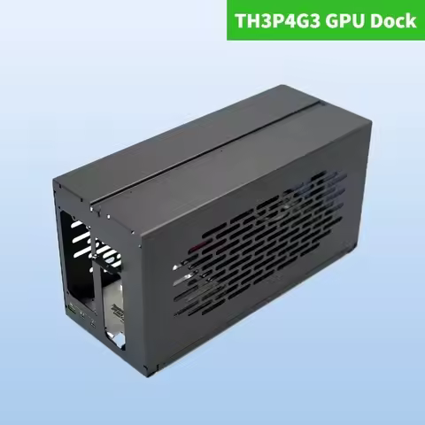 TH3P4G3 Thunderbolt-3/4 GPU Dock Aluminum Case Metal Frame Housing BOX External Graphic Cards for AT