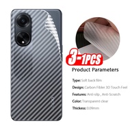 OPPO A98 5G 2023 3D Back Carbon Fiber Phone Screen Back Film for Oppo A98 98A A78 A 98 OppoA98 5G Tr