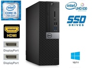 Dell OptiPlex 7050 SFF 7th Gen i5-7500 Intel 4C u2 3.80GHz u2 32 GB u2 1TB SSD DVD+-RW DP HDMI Prem