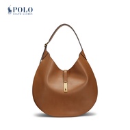 Polo Ralph Lauren Women Polo ID Medium Leather Shoulder Bag