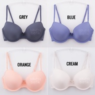 TSHIRT BRA DEMI SIZE 75B-85C BRA C&a CHARLIE WIRE PREMIUM BRANDED BRA CUP B CUP C LARGE