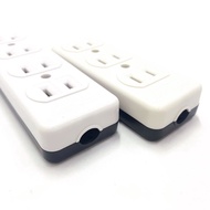 Electronic Extension Outlet 4 Outlet & 3 Outlet Compact Design for Efficient Power Management