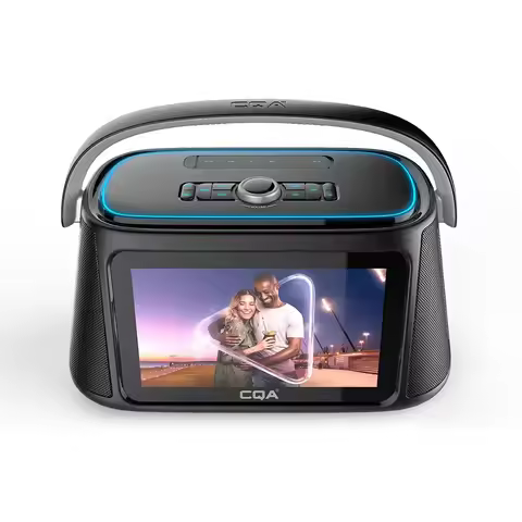 10.1 Inch Touch Screen Smart Desktop Speaker Android System Bluetooth WIFI TWS Lyric Display Audio P