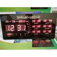 Azan Mosque Clock Prayer Time 5 Times Adhan Prayer LED Digital XY 4622