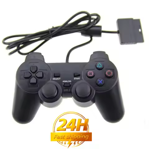 Wired gamepad For PS2 Controller Game Joystick Vibration Game Controller for PlayStation 2 Ps2 contr