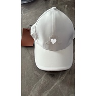 White baseball cap hat