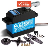ZOSKAY 35kg High Torque Coreless Motor Servo, Metal Gear Digital and Stainless Steel Gear Servo, Ard