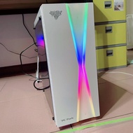 i7 8核 超頻高階白色電競主機電腦 3070ti顯示卡 可玩3A大作 遊戲 影片剪輯 順跑