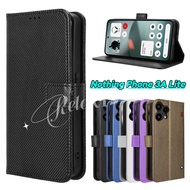 Nothing Phone 3A Lite Luxury Diamond Plaid Leather Casing For Nothing Phone 3A 3A Pro 3A Lite Nothin