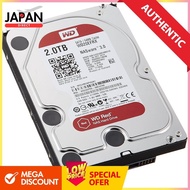 WD HDD Internal Hard Drive 3.5" 2TB WD Red for NAS WD20EFRX SATA3.0 5400rpm 3-year warranty