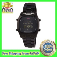 Seiko Watch Alba Fusion Fusion Digital Quoversion 80's Image Image Everyday Living Reinforcement Waterproof 5 atm AFSM401 Black　Microfibre cloth set High quality Original Authentic watches Free Shipping From JAPAN