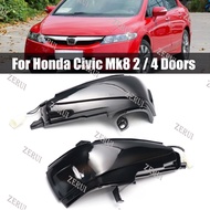 ZR For 【In stock】LED Dynamic Blinker Turn Signal Light Side Rearview Mirror Lamp Flasher For HONDA C