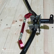 Stang Fatbar Fastbikes plus dudukan yamaha palang stang bebek matic mio vega fizr nmx xride vino p