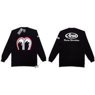 LONG SLEEVE / LONG SLEEVE KAOS ARAI NAKANO ARAI HELMET RACING SPECIALISTS MOTOGP MX MOTOCROSS TRAIL