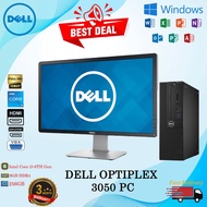 (READY STOCK) Dell Optiplex 3050 Intel Core i5-6TH gen processor 8GB Ram 256GB SSD