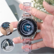 Watch strap accessories适用华米/三星watch3手表通用版冰川表带华为GT2透明腕带20/22mm 24.5.24