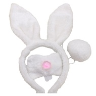 Plush Fabric Bunny Set,Easter Party Supplies, Festival Costume Acessory,Easter Decorations,Bunny Ear