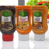 ROYAL ARM BURGER SAUCE 300ML / DYNAMITE SAUCE / ROYAL ARM STEAK SAUCE 340G