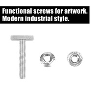 Rearview Mirror Screw Nut Rear Mirror Lock Bolt Kit for Can Am Spyder F3 F3-S F3-T F3-L 2016-2024 Sp