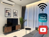 Rumah 47 m² dengan 1 bilik tidur dan 1 bilik mandi peribadi di Johor Bahru (Designer Studio Sky 88 J