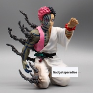 17cm Demon Slayer Akaza Anime PVC Action Figure
