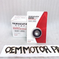 FRONT WHEEL BEARING 6201 2RS YAMAGATA - BALL BEARING LAHAR WHEEL BEARING/ 6201 2RS