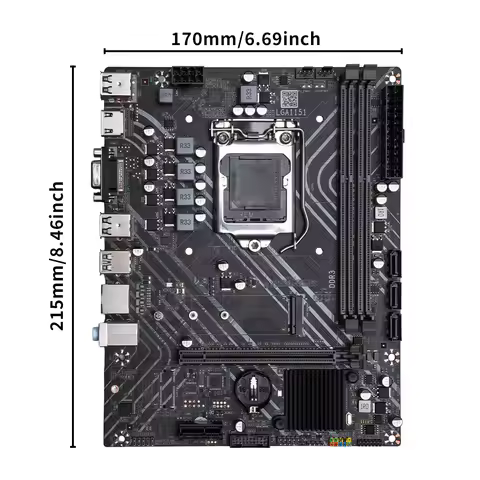 SOYO H310M DDR3 Motherboard 16G=(8G*2) RAM G4900 CPU Intel LGA1151 TPM2.0 Computer Combo Kit Xeon PC