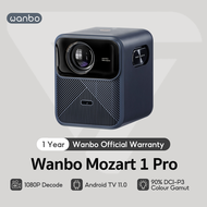 Wanbo Mozart 1 Pro รองรับ4K Projector Android 11 AI-Powered 900 ANSI Lumens 5-Pcs เลนส์ออปติคอลเข้มข